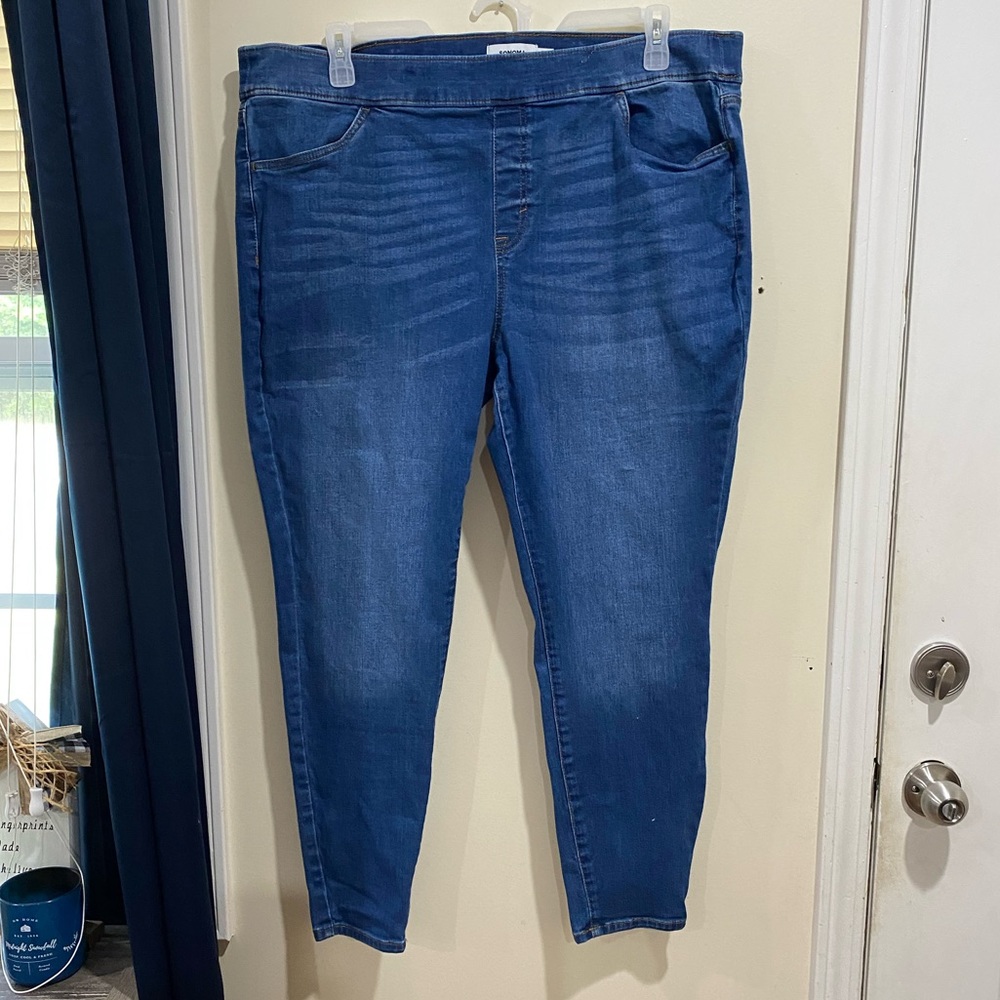 Sonoma Blue Stretch Jeggings
